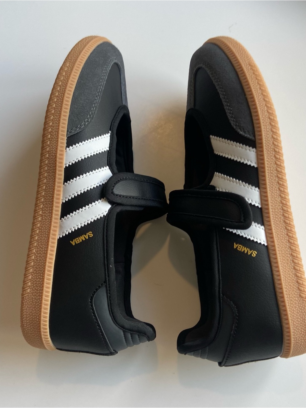 Adidas Samba Jane Black White Gum Womens JQ6445 NEW Sz 7.5 - Picture 11 of 11